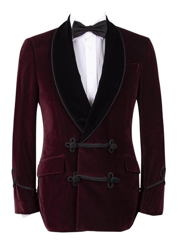 Giacche fumo uomo bordeaux - uomo,