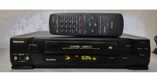 TOSHIBA V-304T VIDEOREGISTRATORE VHS 3 TESTINE CON TELECOMANDO ORIGINALE 