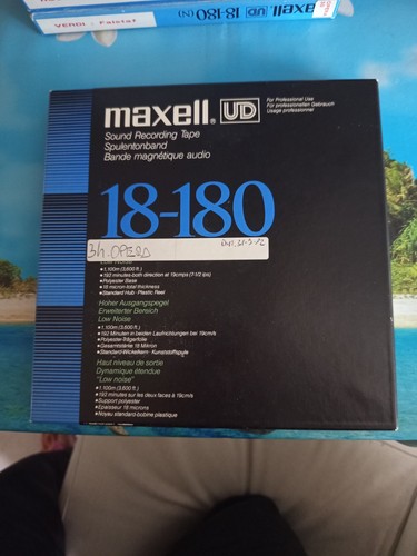 Maxell 180 bobina nastro - bobina,