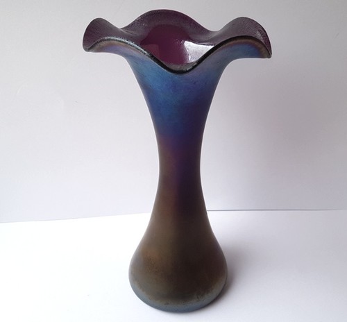 Stile liberty vaso vetro - liberty,