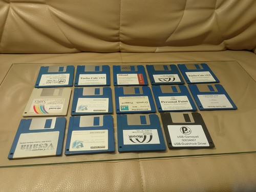 Disketten amiga installations - disketten,