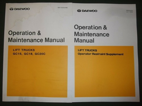 Daewoo gc15 gc18 - daewoo,