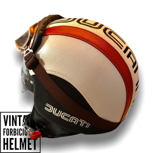 Casco vintage pelle - casco, in