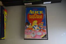 Alice nel paese delle meraviglie Walt Disney Videocassetta NO DVD