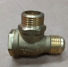 Valvola di ritegno per compressore M  1/2 x M 1/2 - 16 bar in ottone