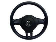 Volante in pelle nero