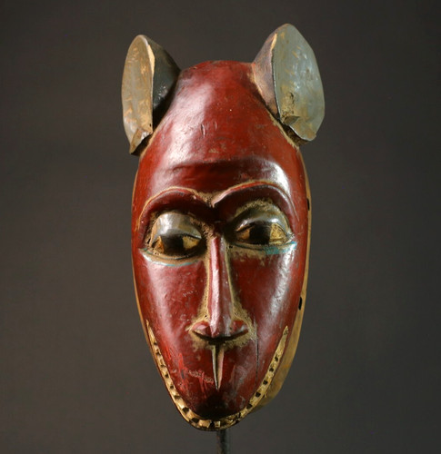 Maschera africana appendere - africana,