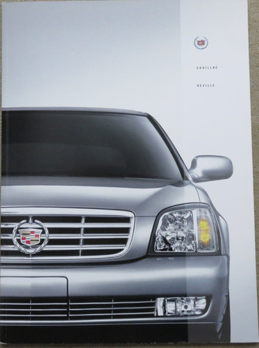 Brochure depliant cadillac - depliant,