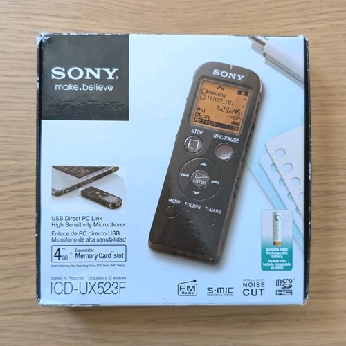 Sony icd ux523f registratore - sony, icd-ux523f