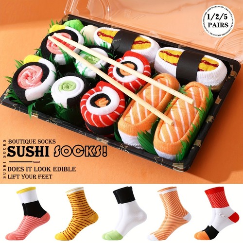Paia calze da - da, sushi