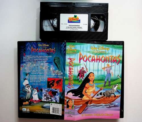 Pocahontas vhs walt disney i - vhs,