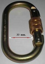 Moschettone in acciaio