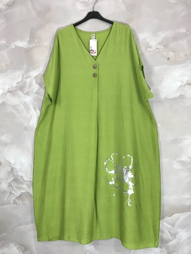 Abito estivo verde lime circa