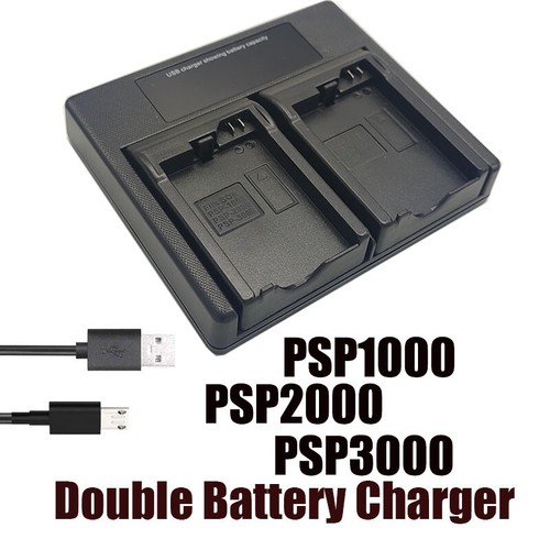 Caricabatteria doppio per sony - caricabatteria,