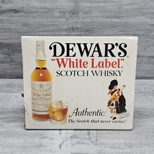 Dewar white label scotch - dewar’s,