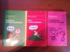 3 fumetti Peanuts - Charles