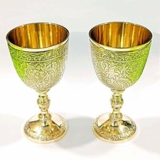 Calice da vino reale in ottone