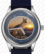 Pastore Tedesco Tramonto Posa