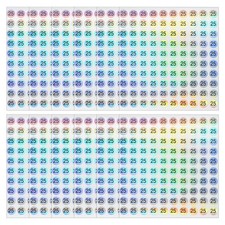 Adesivi riflettenti rotondi