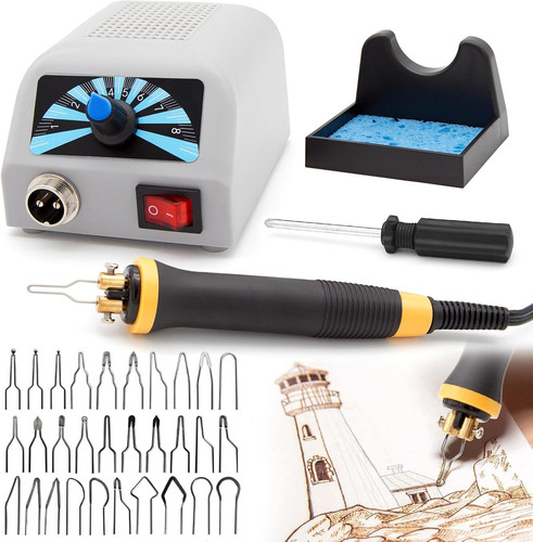 Macchina per pirografia 60w - pirografia,,