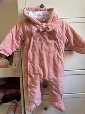 Tuta Rosa Imbottita Neonata Tg