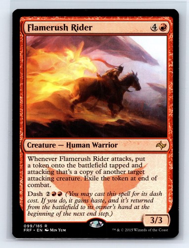 Flamerush rider raro - 99,