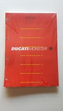 DUCATI Monster 400 600 750 2001 manuale officina Francese Tedesco SHOP MANUAL