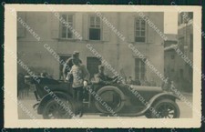 Udine Città Auto Militari Foto cartolina KVM1137