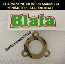 GUARNIZIONE CILINDRO SCARICO MARMITTA MINIMOTO BLATA  LIQUIDO ORIGINALE 