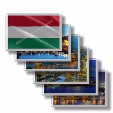 Ungheria - frigo calamita frigorifero magnete fridge magnet Kühlschrankmagnet