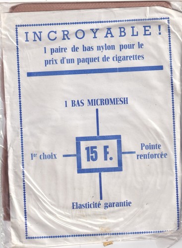 Bas nylon micromesh coloris - bas,
