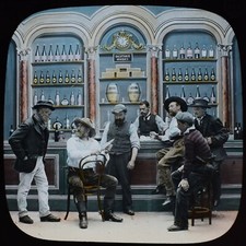 Magic Lantern Slide TEMPERANCE