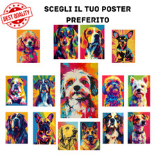 Poster  cane A4 21 x 29,7 cm