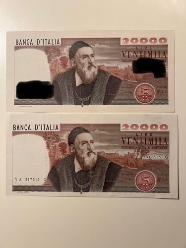 20000 tiziano errore - 20000,