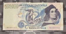 500000 Lire Raffaello