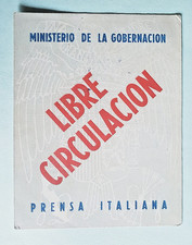 tessera libre circulacion