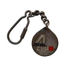 *HH* Medaglia Portachiavi Alitalia Club Pubblicitario Aereo Aerei Aeroplano