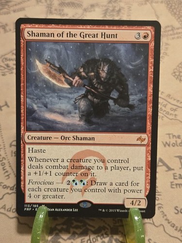 Mtg sciamano della grande - sciamano,