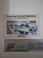 decal ad acqua top 43 porsche