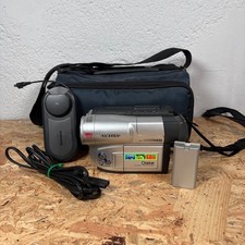 VIDEOCAMERA SAMSUNG VP-L906 PAL Hi 8 + CARICATORE BATTERIA BORSA FUNZIONANTE