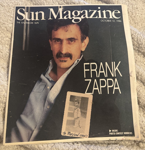 Baltimore sun magazine - magazine, frank