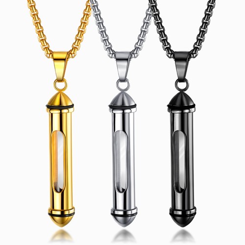 Collana commemorativa acciaio
