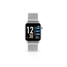   TECHMADE  TECHWATCHX METAL SILVER SMARTWATCH  REFERENZA  TM-TWX-MSIL