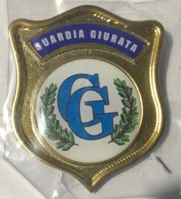 PLACCA CON LINGUETTA GUARDIA