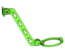 LYCKY DONOPLUS - Braccio barca esca montaggio universale per ecoscandaglio sonar ecoscandaglio