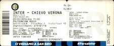 Biglietto stadio Inter Chievo