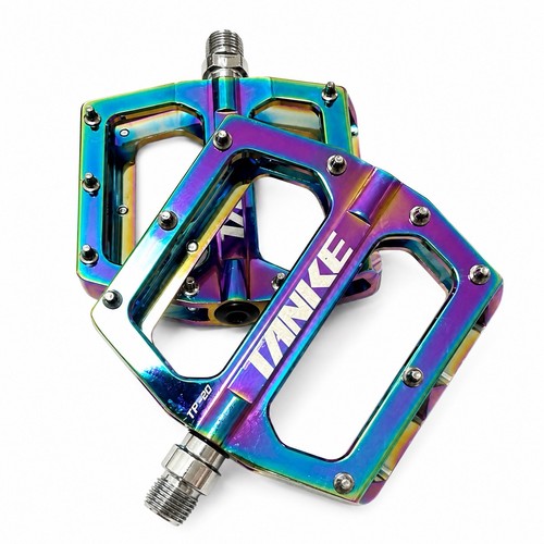 Oil slick flat - flat, pedals