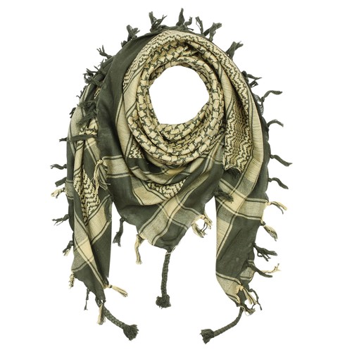 Kefiah verde oliva - , grigia