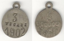MICHELE VICARI MEDAL 1902 -