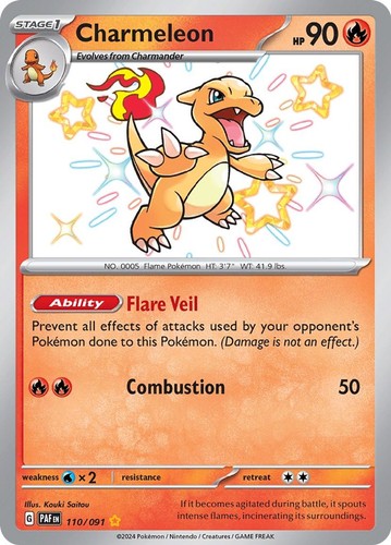 Charmeleon 110 091 pokemon - -,